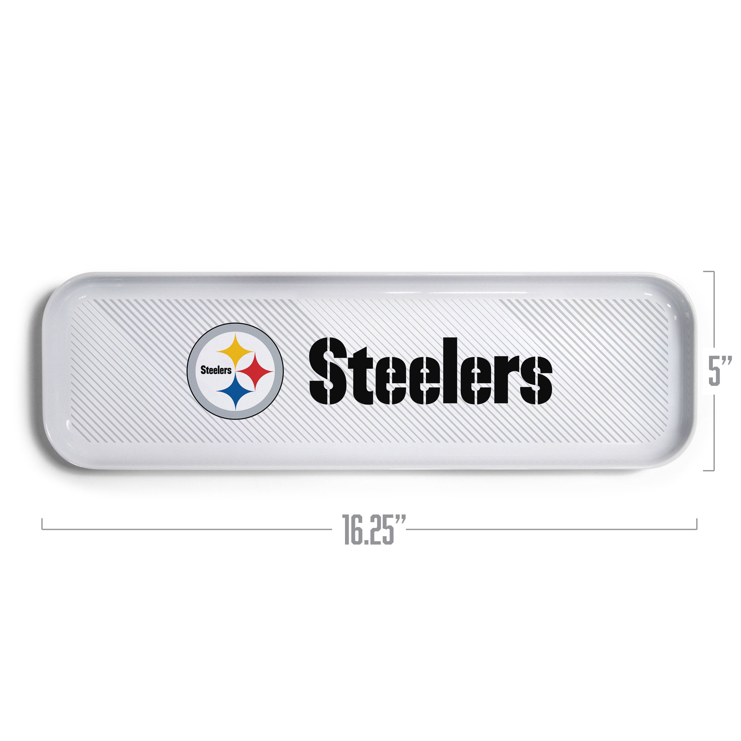 YouTheFan NFL Pittsburgh Steelers Small Snack Platter