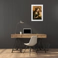 thumbnail image 3 of Van Eyck, Jan 23x32 White Modern Wood Framed Museum Art Print Titled - The Virgin: Ghent Altarpiece, 3 of 4