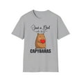thumbnail image 2 of Just A Girl Who Loves Capybara, Gildan Unisex T-Shirt, Graphic Tee, S-3XL, 2 of 5