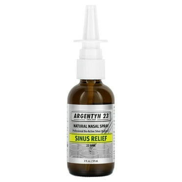 Sovereign Silver Argentyn 23, Natural Nasal Spray, Sinus Relief, 2 fl oz (59 ml)