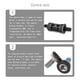 thumbnail image 3 of Toystoory Rodamiento roscado de soporte inferior cónico cuadrado para bicicleta Lebycle para exteriores Ciclismo 120MM Toystoory OD022486-02, 3 of 6