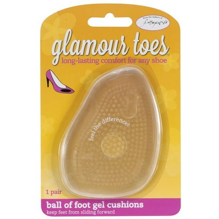 Glamour Toes Women's Ball Of Foot Gel Shoe Insoles