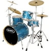 Mapex Pro M 4-Piece Classic Drum Set Transparent Midnight Black