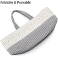 thumbnail image 6 of PandaEar Baby Diaper Caddy Organizer for Boys Girls, Portable Baby Diaper Basket, Travel Cotton Rope Diaper Caddy Change Organizer for Baby Shower Gifts Newborn Infants, 6 of 7