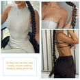 thumbnail image 2 of HEMOTON Black Braided Ponytail Extension for Women and Girls Made of High Temperature Silk for Daily Use 2pcs, 2 of 8