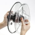 thumbnail image 3 of OXO Non Slip Steel Salad Spinner Bowl w/ Soft Push Pump Knob & Clear Locking Lid, 3 of 11
