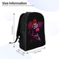 thumbnail image 5 of Death Note Ryuk Backpacks Casual Daypacks Student Book Bag Printing Satchel Rucksack Lightweight Schoolbag, 5 of 8