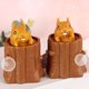 thumbnail image 2 of 2 Pcs Set Squeeze Squirrel Toys Decompression Squirrel Cup Squishes Toy-, 2 of 5