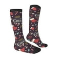 thumbnail image 3 of Balery Merry Christmas Fun Novelty Socks Men'S Women'S Crew Socks Funny Crazy Novelty Socks Quirky And Cool Socks, 3 of 9