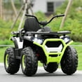 thumbnail image 3 of Topbuy White 12 V ATV Quad Powered Ride-On with LED Lights, 3 of 5