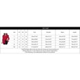 thumbnail image 3 of Cathalem Tunique à Manches Longues pour Femmes Chemise Henley à Manches Longues Automne Décontractée Col Rond Tunique, Rouge L, 3 of 4