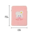thumbnail image 2 of 11 Inches Laptop Cover Cute Rabbit Notebook Inner Bag Tablet Storage Bag Gift, 2 of 12