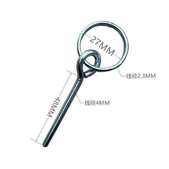 BERTDOMD Tent Ring Replacement 10pcs Single Needle Ring Tent Pole Connectors Camping Tent Repair Accessories Kit For Outdoor Camping Hiking Travel Silver