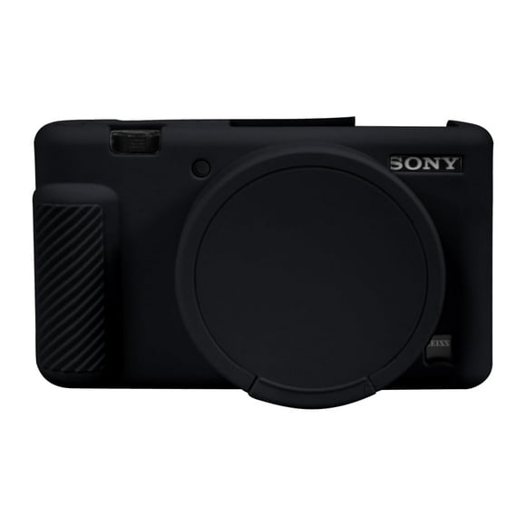 Funda de silicona Easy Hood para cámara Sony ZV-1, color negro