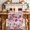 Pink, variant on Pink Flowers Table Runner 72 Inches, Spring Botanical Budding Floral Branches Bed Runner Dresser Scarves Tabletop for Indoor Outdoor Parties/Ceremony/Banquet, 18" x 72"