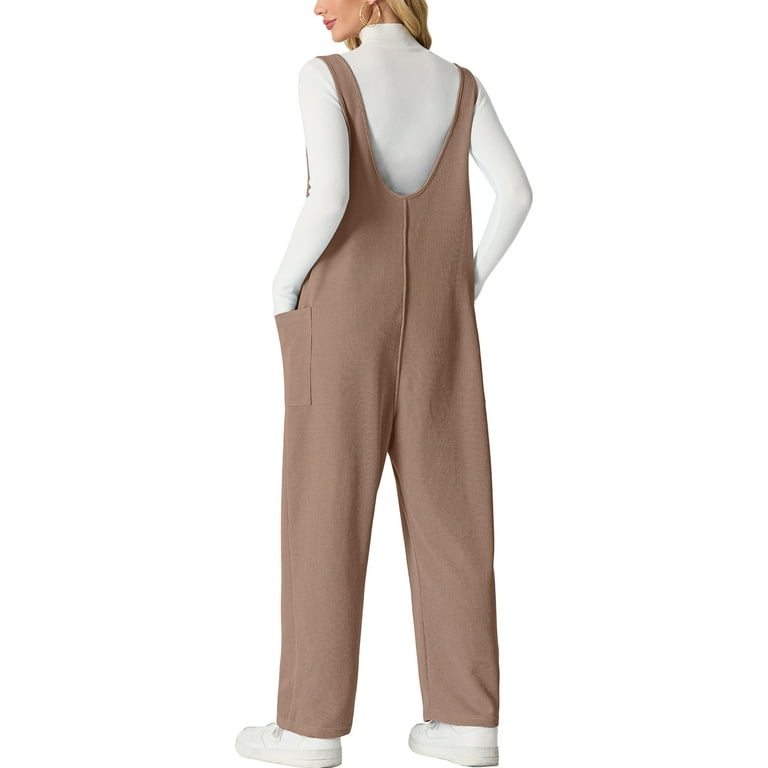 Knit overalls womens sale