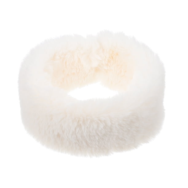 Invierno cálido bufanda mujeres peluche cuello bufanda elegante cuello calentador pañuelo pañuelo