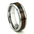 thumbnail image 1 of Titanium Kay Tungsten Carbide Crimson Riverstone Inlay Comfort Fit Mens Wedding Band Ring Sz 11.5, 1 of 4