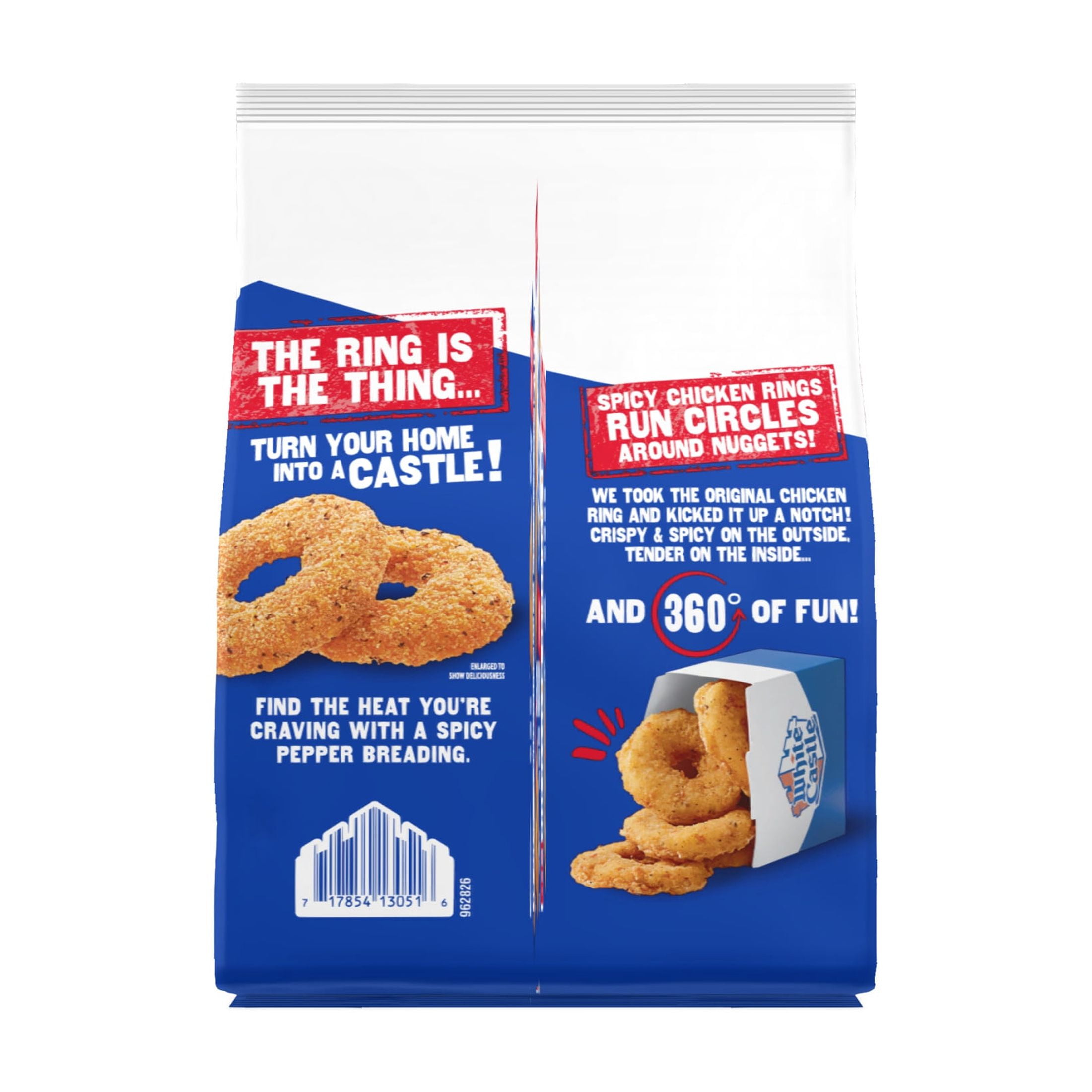 White Castle Spicy Chicken Rings 20oz Bag (Frozen Chicken)