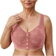 thumbnail image 3 of Sports Push Up Bras for Women Beauty Back High Support Bra Front Closure Snaps Bralettes Charm Posture Brasieres Binder Bras for Women Big Breast, 3 of 5