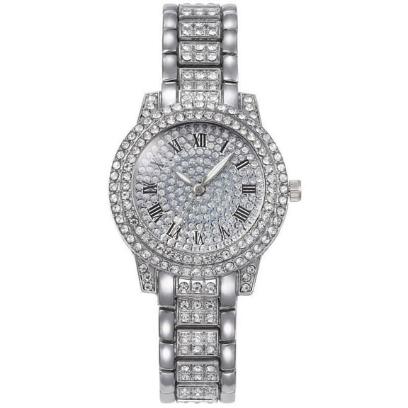 Women's Full Star Diamond Quartz Watch
