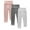 C, variant on Mgmyaa 3-Pack Boys Girls High Waist Sweatpants Fleece Lined Slim-Leg Elastic Leggings Warm Pants