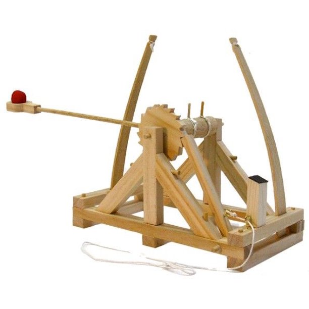 Pathfinders Wooden Leonardo da Vinci Catapult Kit Model