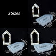 thumbnail image 5 of Hollowed Easter House Silicone Molds Food Safe Silicone for Resin Casting Candle, 5 of 14