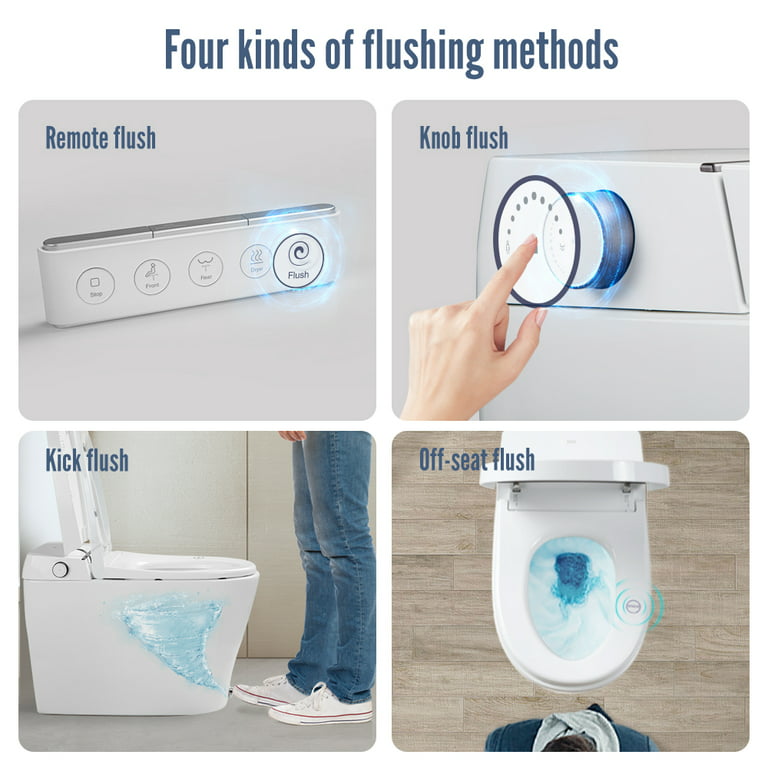 Flush Down Automatic Toilet Seat – Flush Down Automatic Toilet