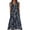 D Navy, variant on Womens Summer Dresses Womens Summer Fashion Casual Beach Printing Camis Sleeveless V-Neck Dress Beige M