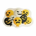 thumbnail image 2 of Halloween Carpet Rug For Living Room Bathroom Bedroom Non Slip Dirt Faux Wool Halloween Themed Eye Balloon Design, 2 of 6