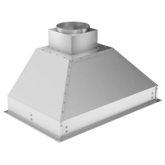 ZLINE 34" Ducted Range Hood Cabinet Insert, Deep w LED Lighting, Stainless Steel