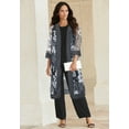 thumbnail image 5 of Roaman's Women's Plus Size Duster Pant Set, 5 of 5