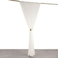 thumbnail image 4 of Efavormart 8ftx8ft White Fringe Shag Polyester Photo Backdrop Curtain, Minky Fabric Wedding Drapery Panel, 4 of 10