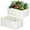 6*3*1.5FT, Beige, 2 Pack, variant on Modular Raised Garden Bed Kit – Galvanized Metal Construction with Anti-Corrosion Protection – Easy to Assemble and Expand – Great for Outdoor Vegetable, Herb and Flower Gardening