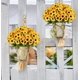 thumbnail image 5 of Girasol artificial Sunjoy Tech - Girasoles falsos amarillos pequeños de seda a granel para decoración de bodas, fiestas, manualidades con flores falsas, accesorios de bricolaje, 5 of 8