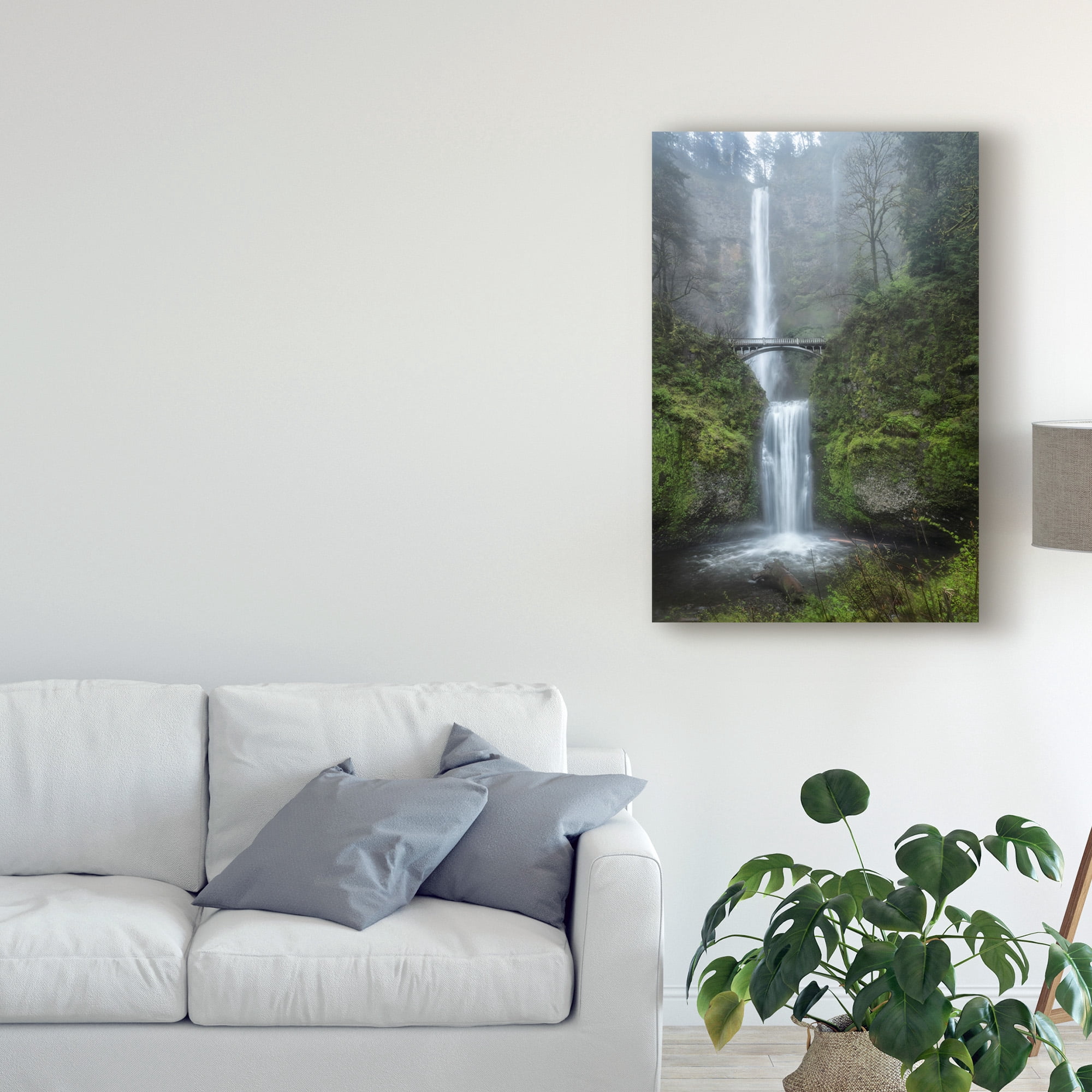 Trademark Fine Art 'Dreamland Waterfall' Canvas Art by Danny Head