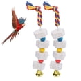 thumbnail image 4 of Parakeet Toys, Widely Use Bird Cage Accessories Parakeet Chew Toys  For Parrots For Hamsters, 4 of 8