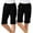 01 Black, variant on Awdenio Women's Shorts Plus Size Women Fashionable Solid Color Multi Pocket Casual Drawstring Workwear Straight Leg Capris