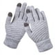 thumbnail image 3 of Guantes de invierno para pantalla táctil para hombre y mujer, guantes cálidos de punto a prueba de frío, de lana gruesa, forrados con forro polar, antideslizantes, 3 of 5