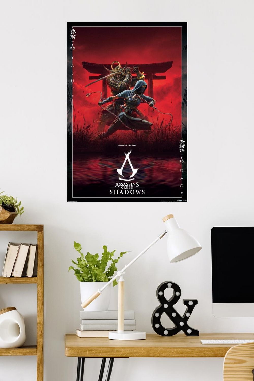 Assassin's Creed: Shadows - Key Art Wall Poster, 22.375" x 34"