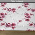 thumbnail image 6 of Ambesonne East Place Mats Set of 4, Petal Flower Ethnic Art, Standard Size, Fuchsia White, 6 of 6