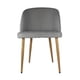 thumbnail image 3 of Set de 2 Sillas de Comedor Tapizadas Mundo In Lucca Gris, 3 of 9