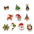 thumbnail image 2 of Sunjoy Tech Christmas Nail Ornament Decorative Alloy Colorful Xmas Style DIY Nail Art Decoration Nail Supplies, 2 of 8