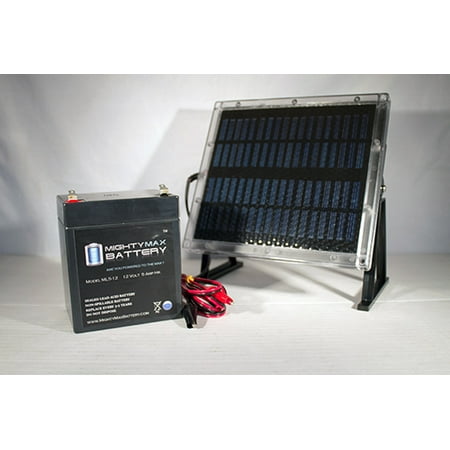 12V 5AH Replaces Garden Leaf Blower + 12V Solar Panel