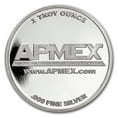 thumbnail image 2 of 1 oz Silver Colorized Round - APMEX (Hearts Rising), 2 of 3