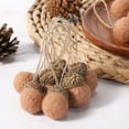 thumbnail image 4 of 12PCS Felt Acorn Ornaments Fall Hanging Ornaments Felt Acorn Garland for TreeFarmhouse Acorn Room Woodland Party Decor for Fall Christmas, 4 of 6