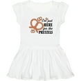 thumbnail image 3 of Inktastic I'm Just Here for the Pretzels Oktoberfest Girls Toddler Dress, 3 of 5