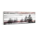 thumbnail image 2 of Parvez Taj  - Evergreens Painting Print on White Wood 45 x 15, 2 of 5