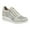 Silver, variant on Cipriata Womens Lace and Zip Sneakers